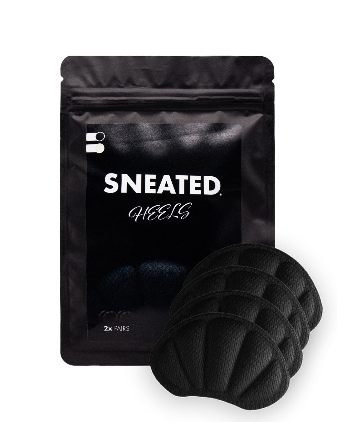 Sneated Heel Protector Schwarz im 2er Pack - Premium Fersenschutz für Sneaker