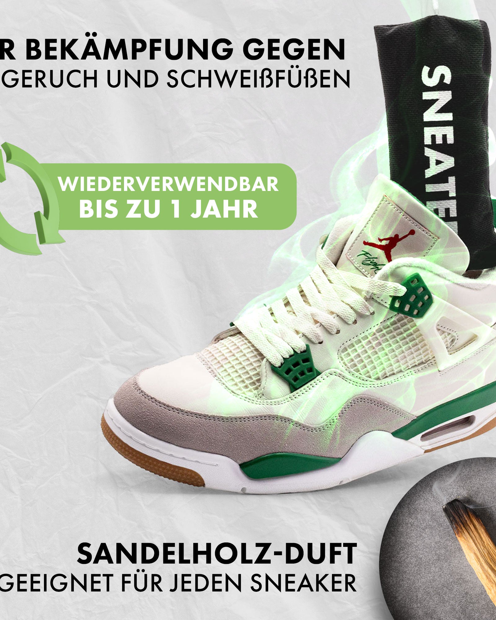 Premium Schuhdeo für Sneaker