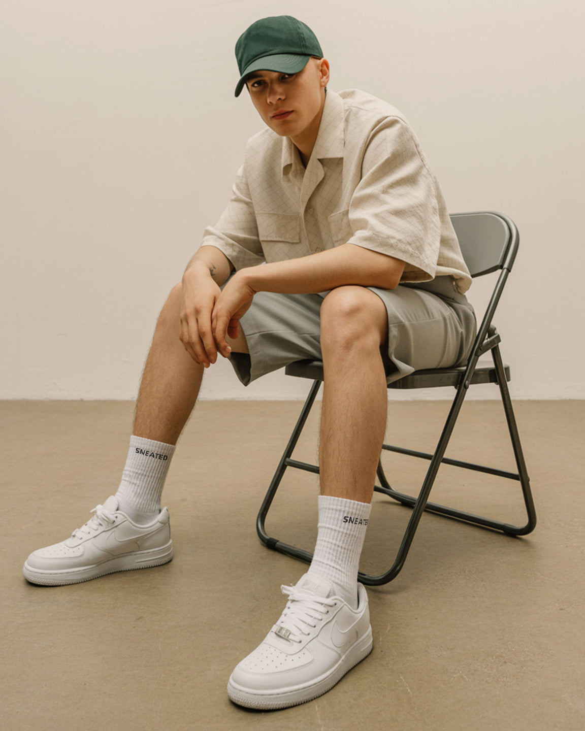 Sneated Basic Socks Weiß - stylische Sportsocken für Alltag und Sneaker