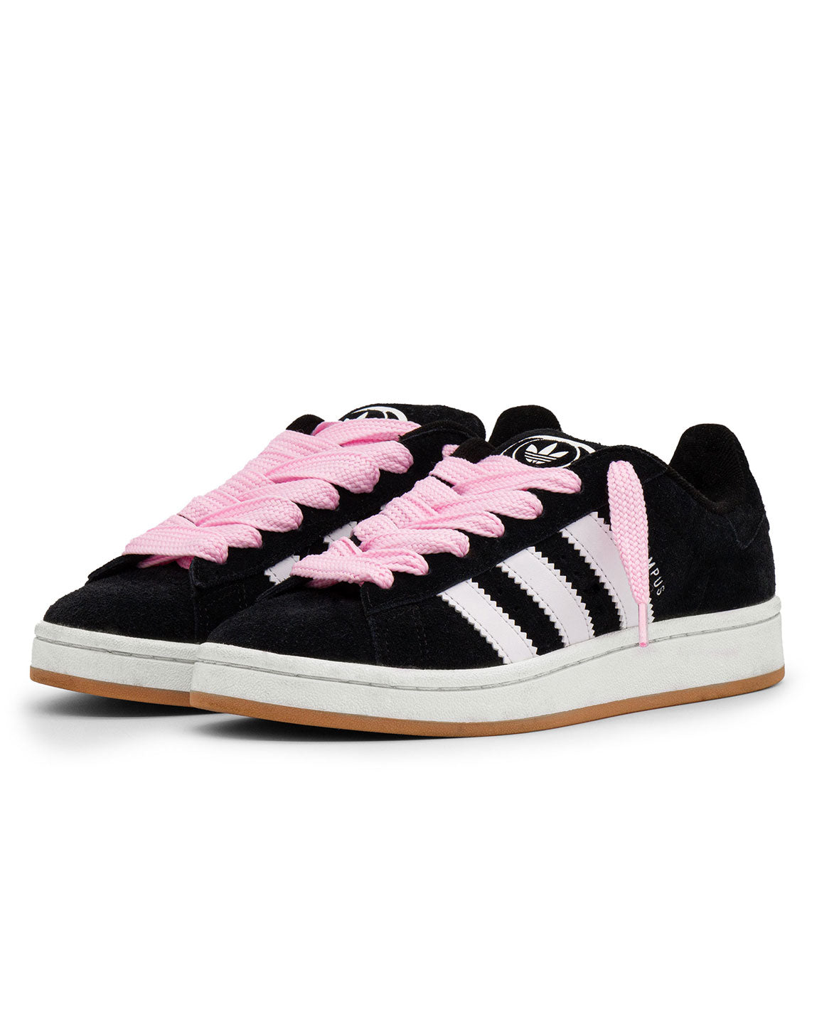 sneaker mit sneated fat laces pink