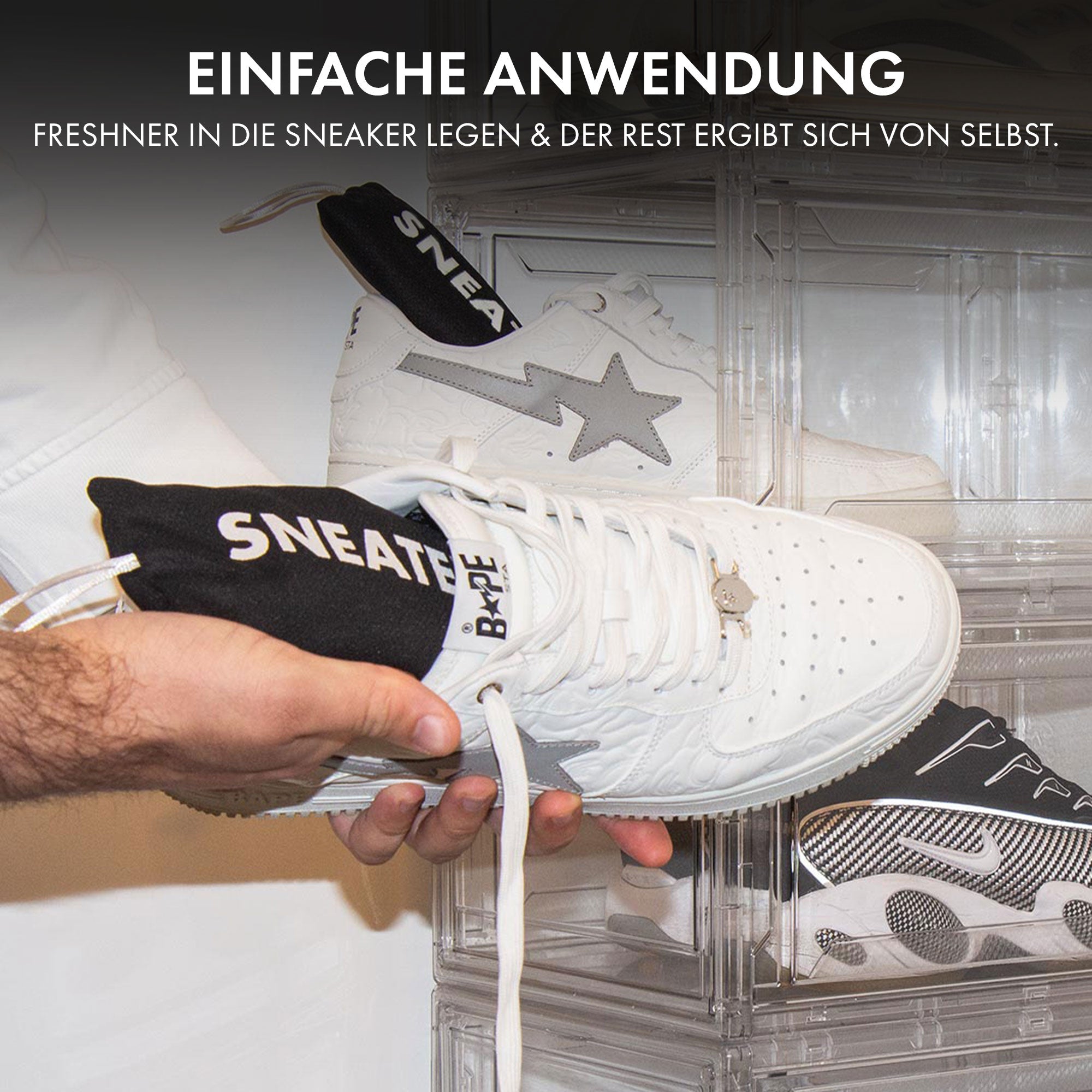 Sneaker Freshener - Schuhdeo für Sport- und Freizeitschuhe