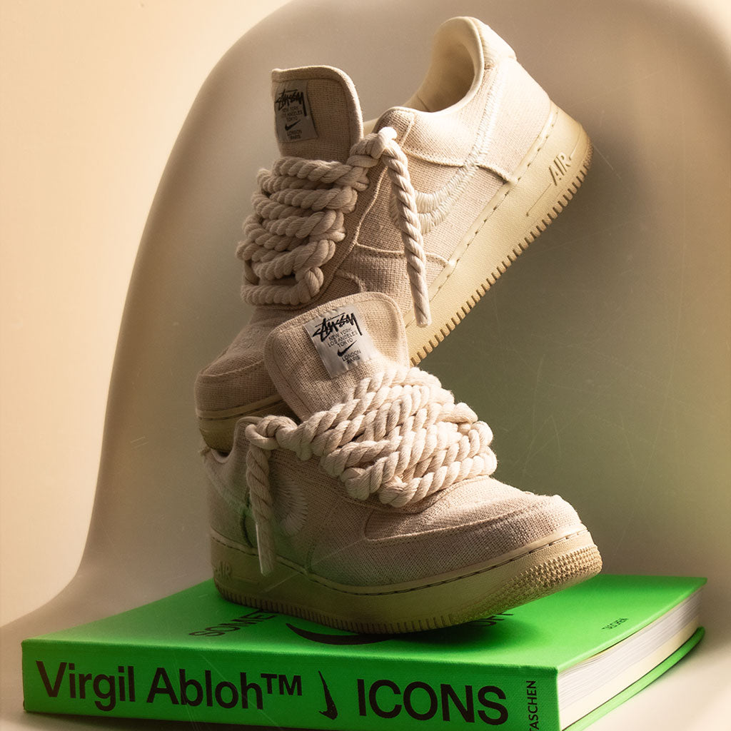 Dicke Kordel Schnürsenkel auf Air Force 1