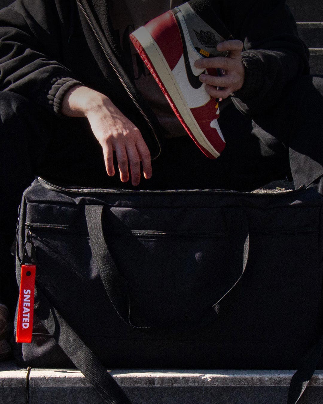 sneaker bag duffle bag für 4 paar sneaker